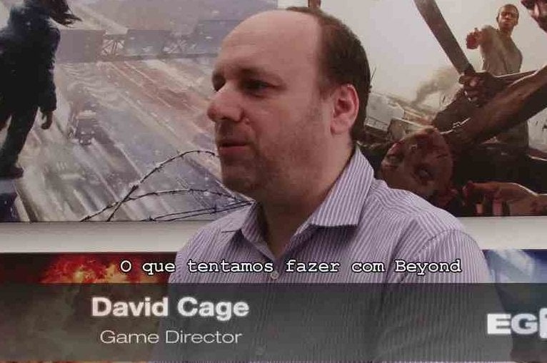 Imagem para David Cage: "Jogos estão muito longe dos filmes"