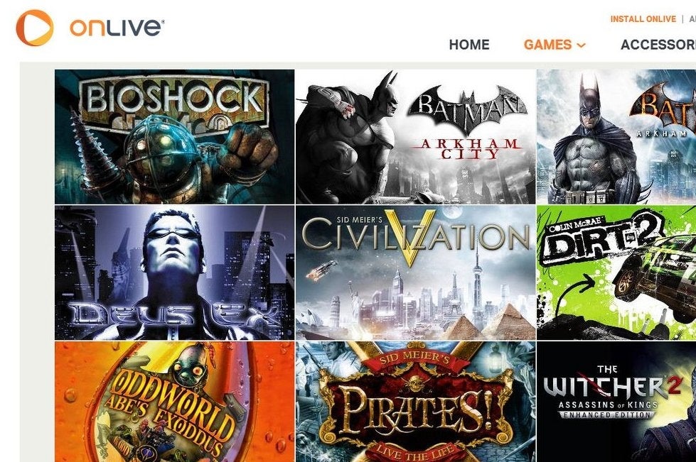 Image for OnLive installed on new Philips TVs out of the box