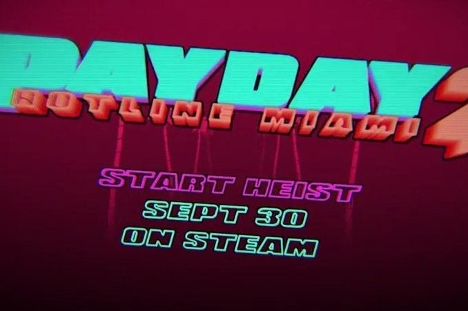 Imagem para PayDay 2 com DLC de Hotline Miami