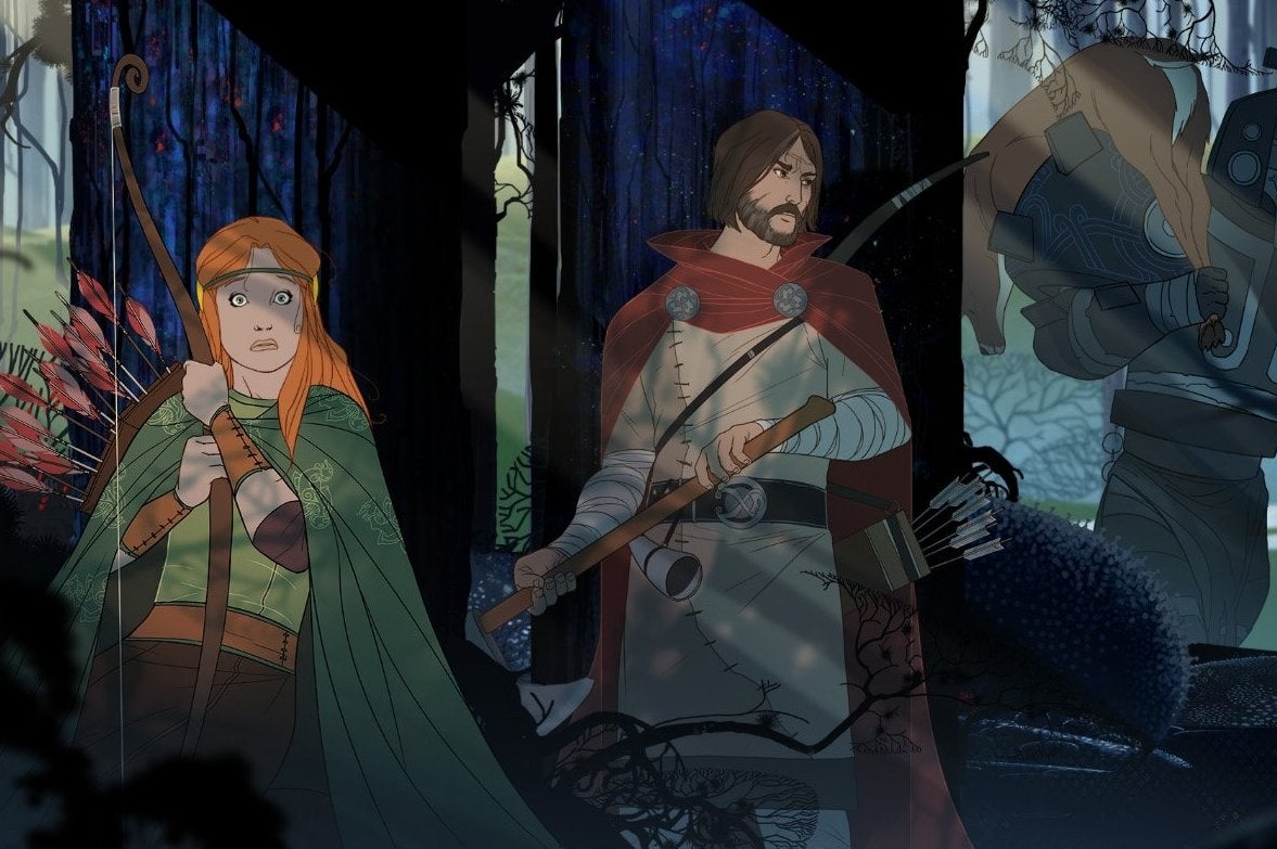 Obrazki dla Turowa strategia The Banner Saga dostępna w wersji iOS
