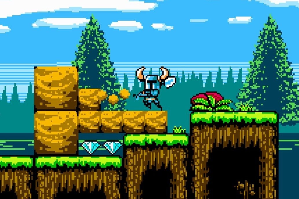 Obrazki dla Platformowe Shovel Knight w przyszłym miesiącu trafi na konsole Nintendo