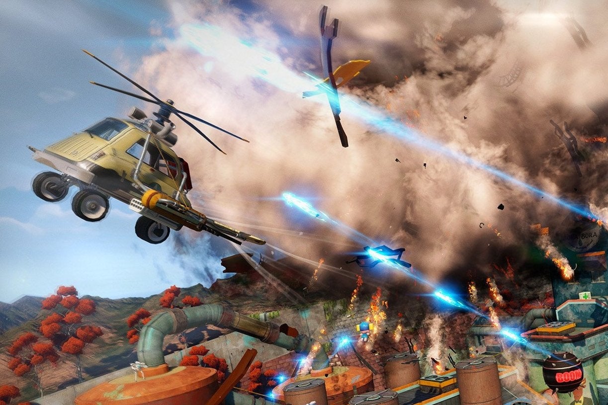 Image for Sunset Overdrive's Plague Bomb makes enemies puke to death