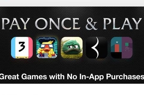 Image for Apple adds Pay Once & Play category to App Store