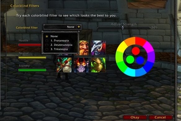 Imagen para Mejoras para daltonismo en el parche 6.1 de World of Warcraft