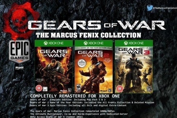 Immagine di Rispunta in rete una HD Collection di Gears of War per Xbox One