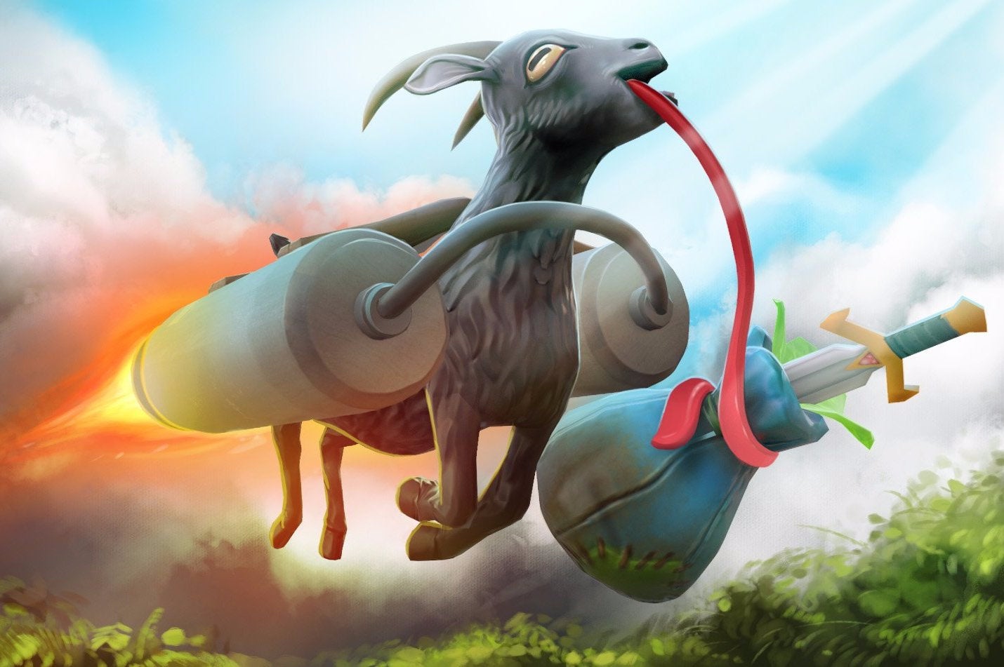 Image for Goat Simulator lead could be coming to Dota 2
