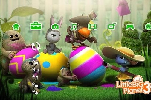 Immagine di PlayStation augura buona Pasqua con un tema gratuito dedicato a Little Big Planet 3