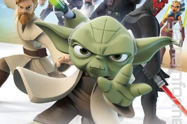 Imagem para Disney Infinity 3.0 com personagens de Star Wars