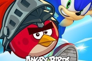 Imagem para Sonic e Angry Birds juntos num cross-over para smartphones