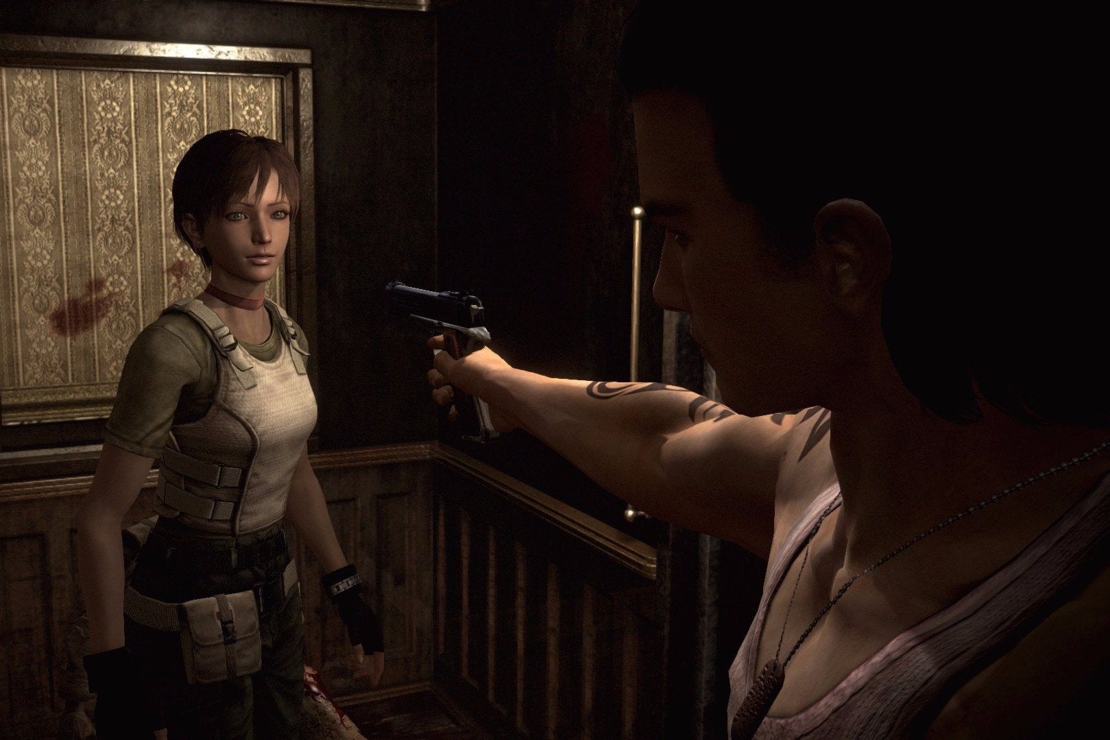 Obrazki dla Porównanie różnych wersji Resident Evil 0 na przestrzeni lat
