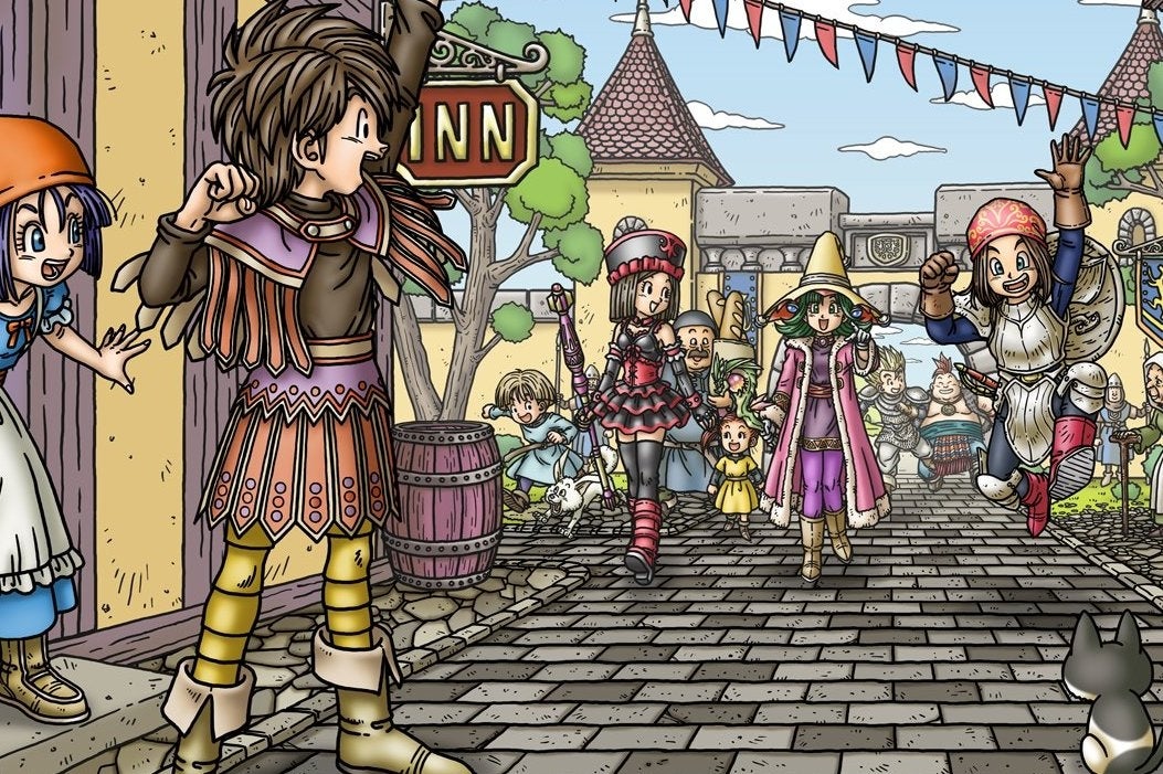 Immagine di Emerge online il logo di Dragon Quest XI