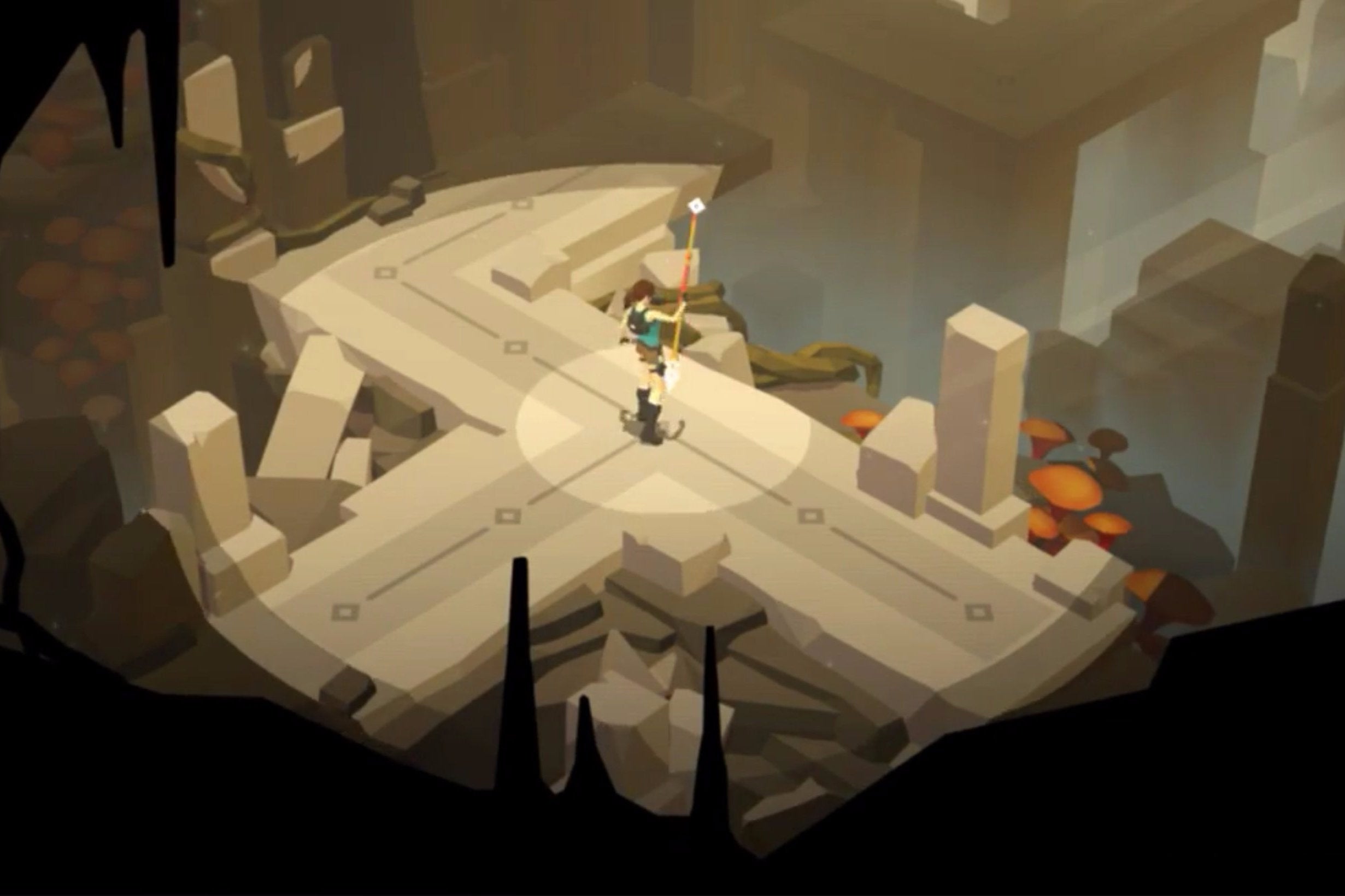 Image for Lara Croft GO dated this month for iOS and Android