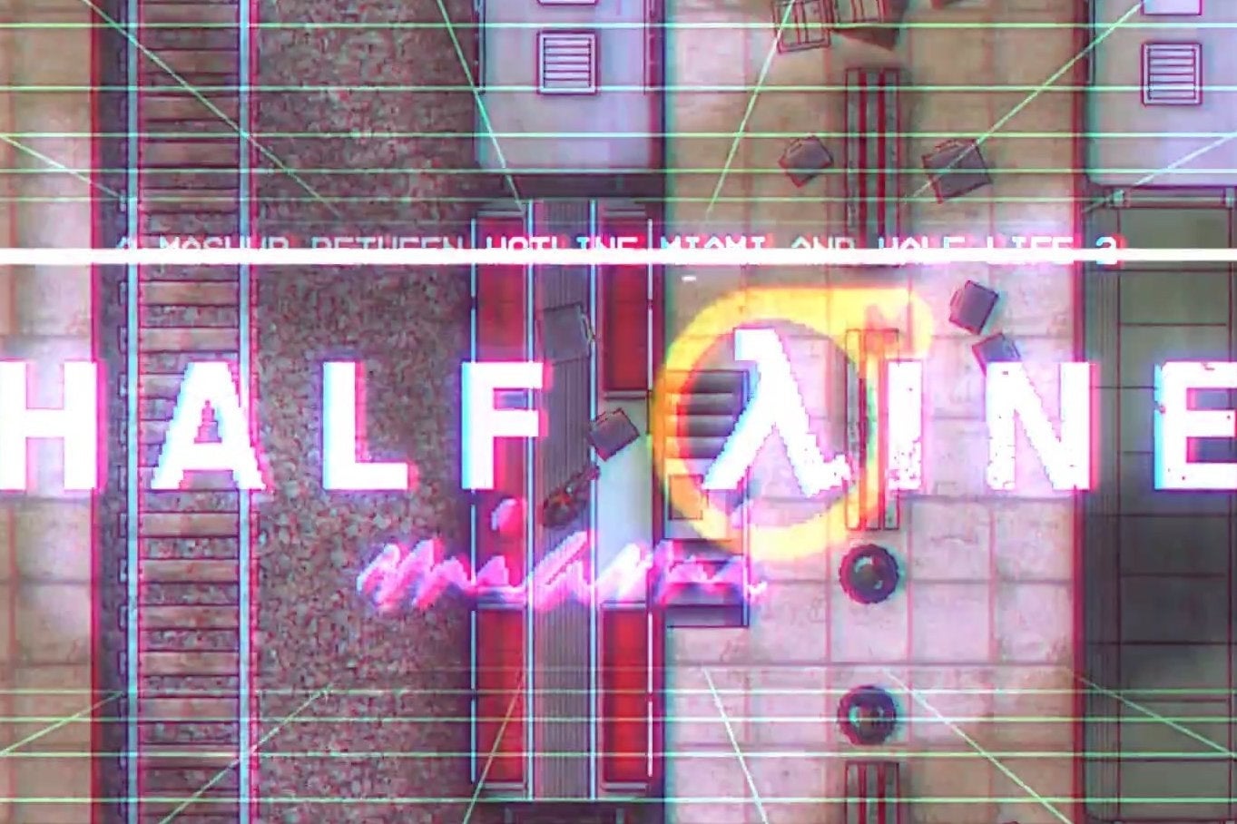 Imagen para Hotline Miami y Half Life 2 juntos en un solo videojuego
