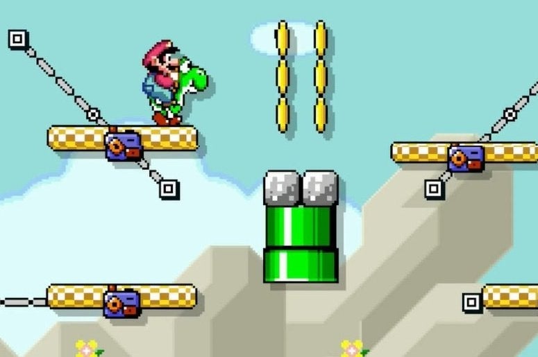 Afbeeldingen van Update Super Mario Maker voegt checkpoints toe