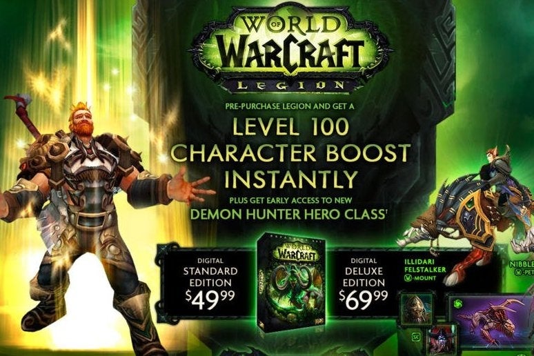 Imagen para Filtrada la fecha de lanzamiento de World of Warcraft: Legion