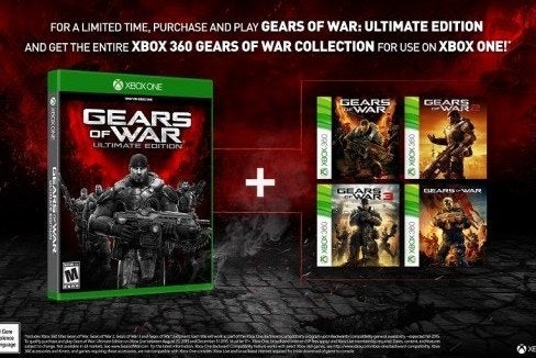 Imagen para Los usuarios de Gears of War: Ultimate Edition recibirán gratis toda la serie