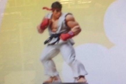 Imagem para Primeiro olhar sobre a figura amiibo de Ryu