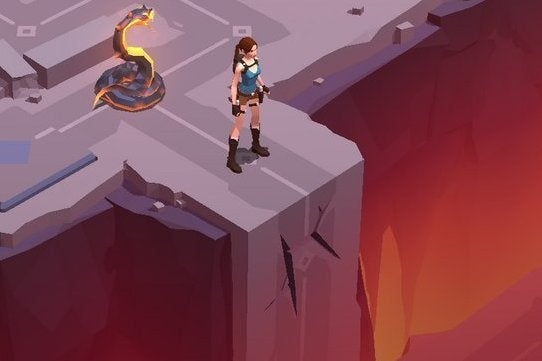 Bilder zu Die Höhle des Feuers: Kostenlose Erweiterung für Lara Croft Go ab heute verfügbar