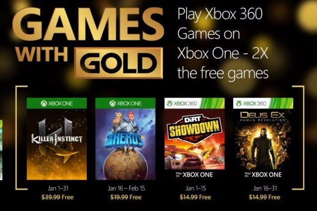 Image for Killer Instinct free on Xbox One via Games with Gold in January