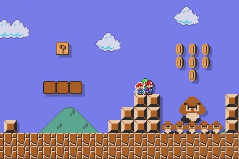 Imagen para Miyamoto y Tezuka jugando a Super Mario Maker