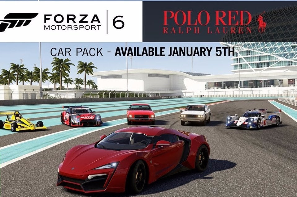 Imagem para Forza Motorsport 6 recebe o pack Ralph Lauren Polo Red