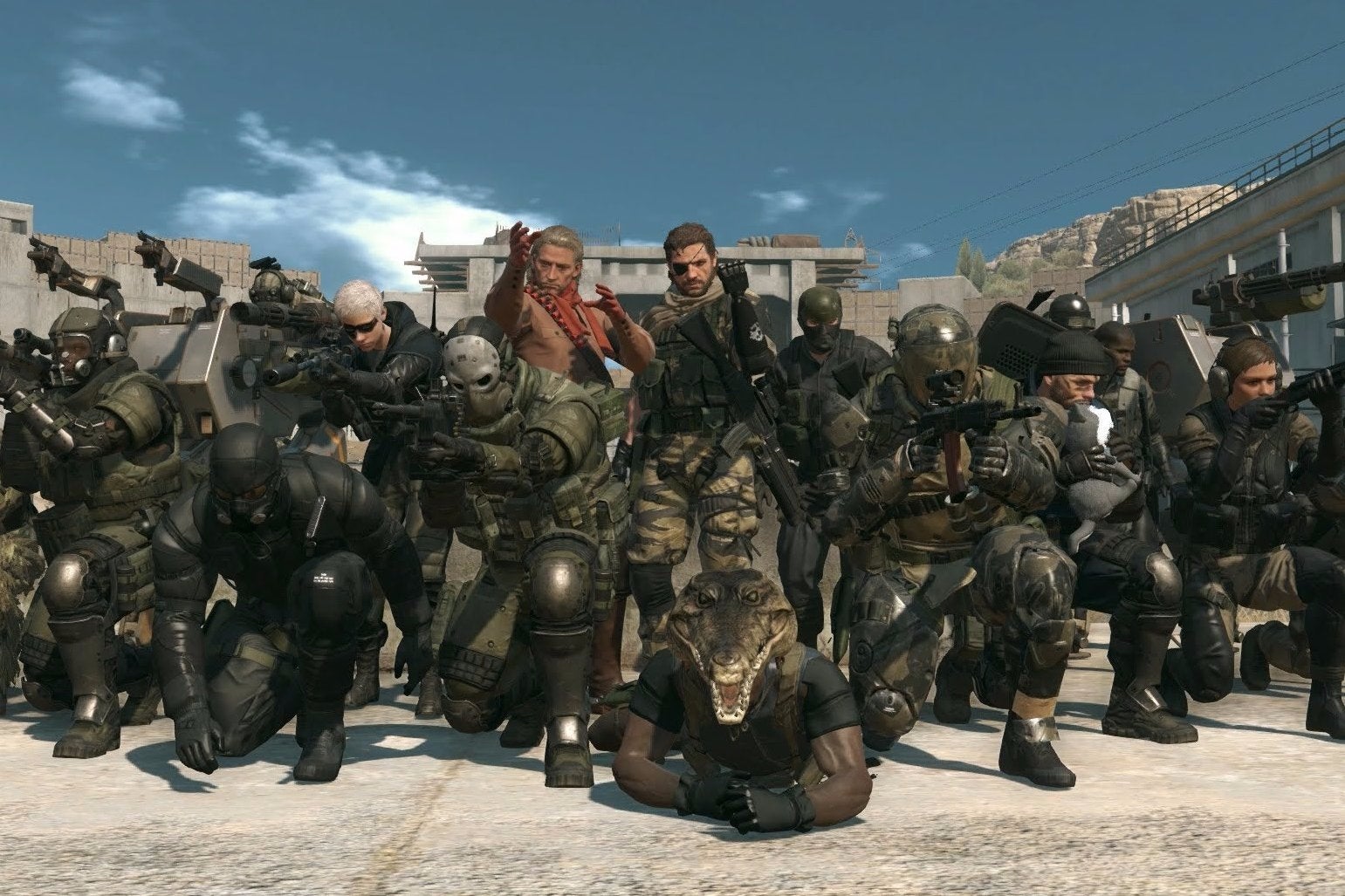 Imagen para Ya disponible la versión completa de PC de Metal Gear Online