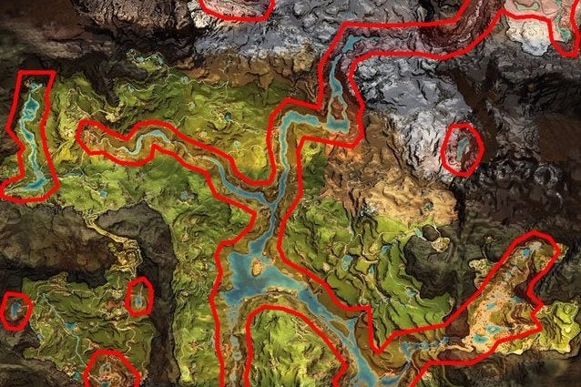 Imagen para Far Cry Primal usa el mapa topográfico de Far Cry 4