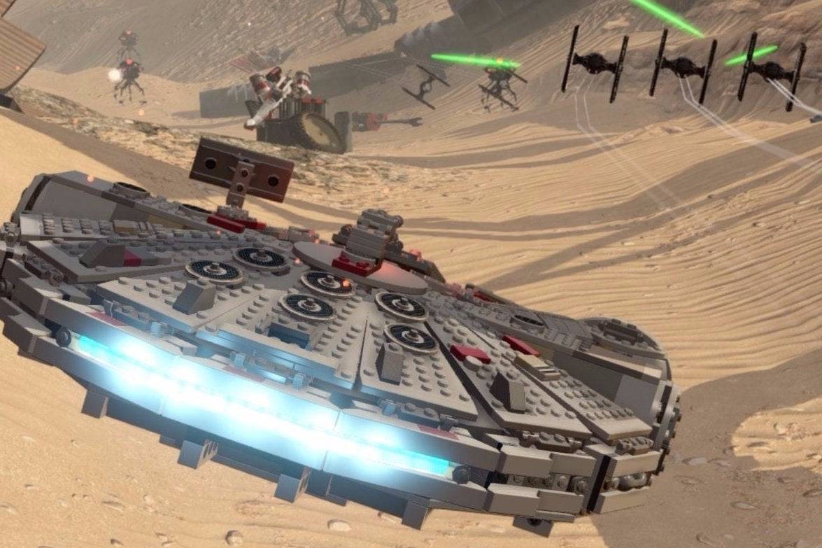 Afbeeldingen van Gameplay trailer LEGO Star Wars: The Force Awakens toont Multi Builds