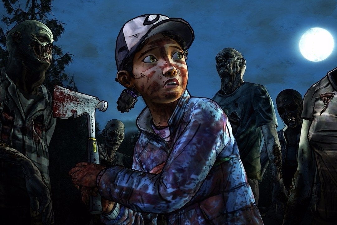 Afbeeldingen van The Walking Dead Season 3 verweven met de comics