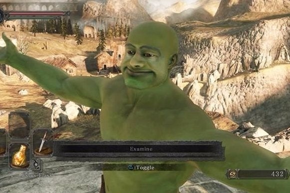Image for Hráč Dark Souls 3 všechny rozkošně trollí tím, že hraje za Shreka