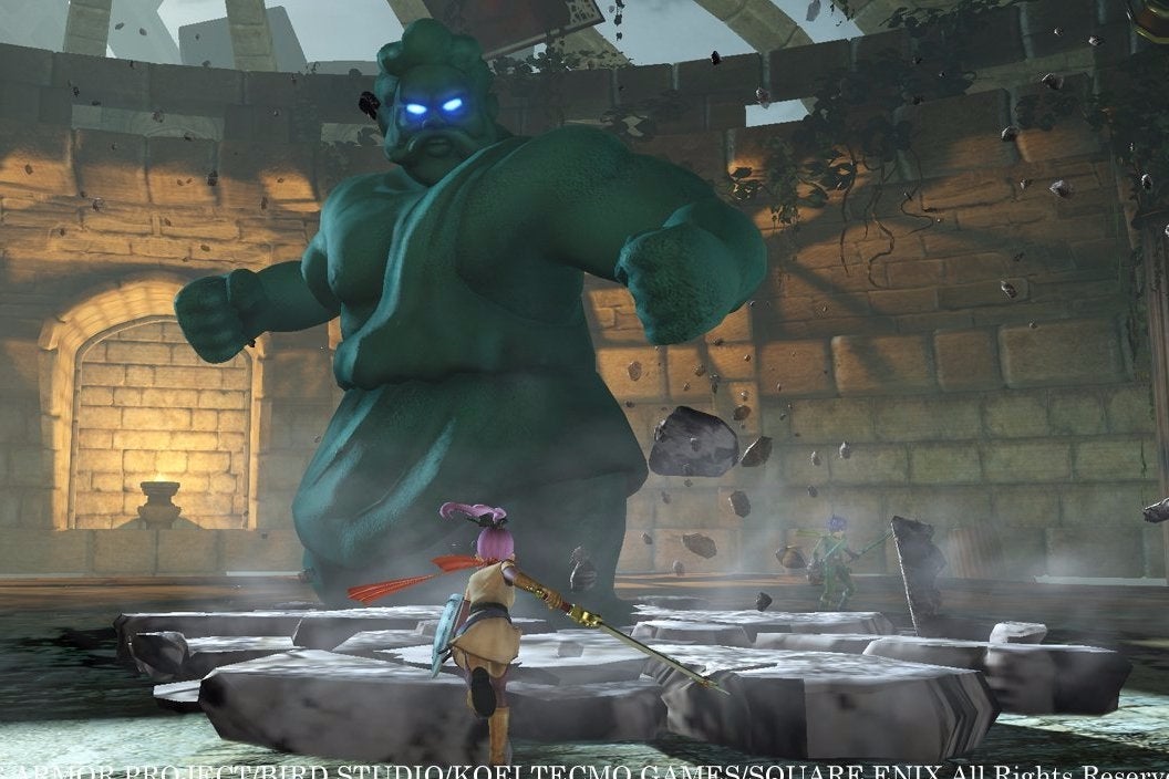 Imagem para Luta de gigantes em Dragon Quest Heroes II