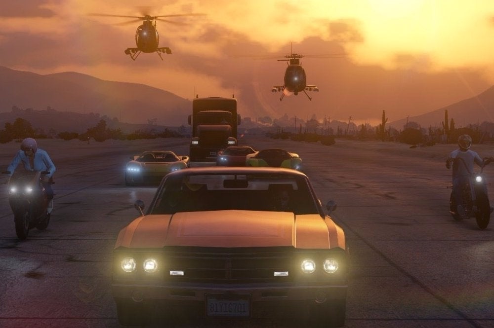 Afbeeldingen van 'Grand Theft Auto Online blijft niet bestaan'
