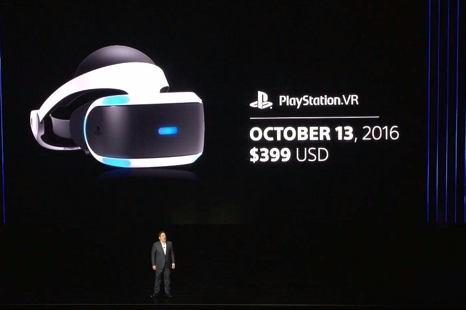 Image for Sony gives PlayStation VR a release date at E3 2016