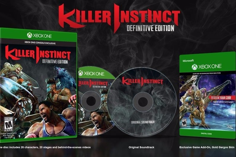 Imagen para Microsoft confirma la Killer Instinct: Definitive Edition