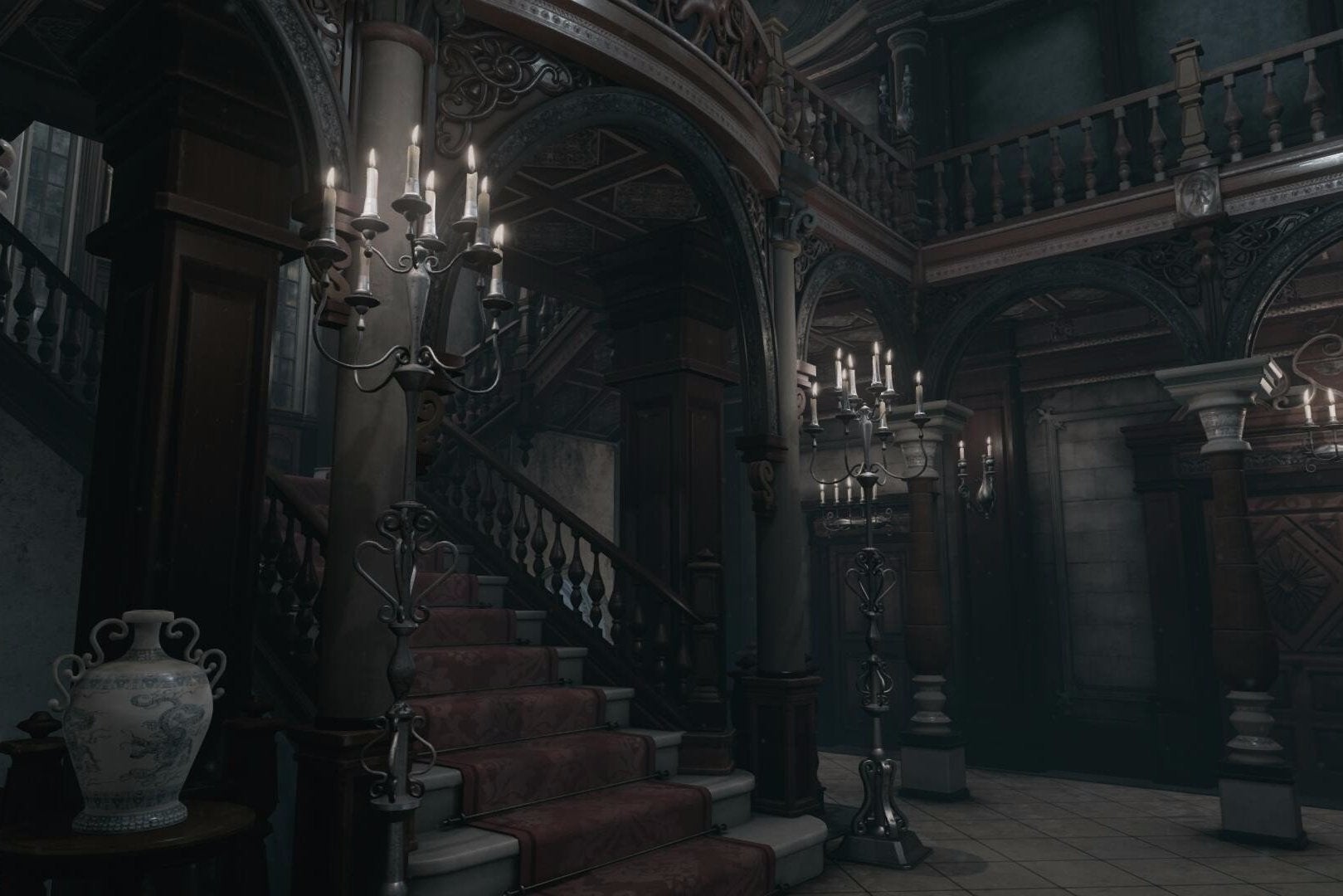 Immagine di Parte della villa del primo Resident Evil è stata ricreata con l'Unreal Engine 4 ed è visitabile