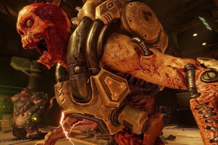 Afbeeldingen van Doom krijgt multiplayer bot-ondersteuning