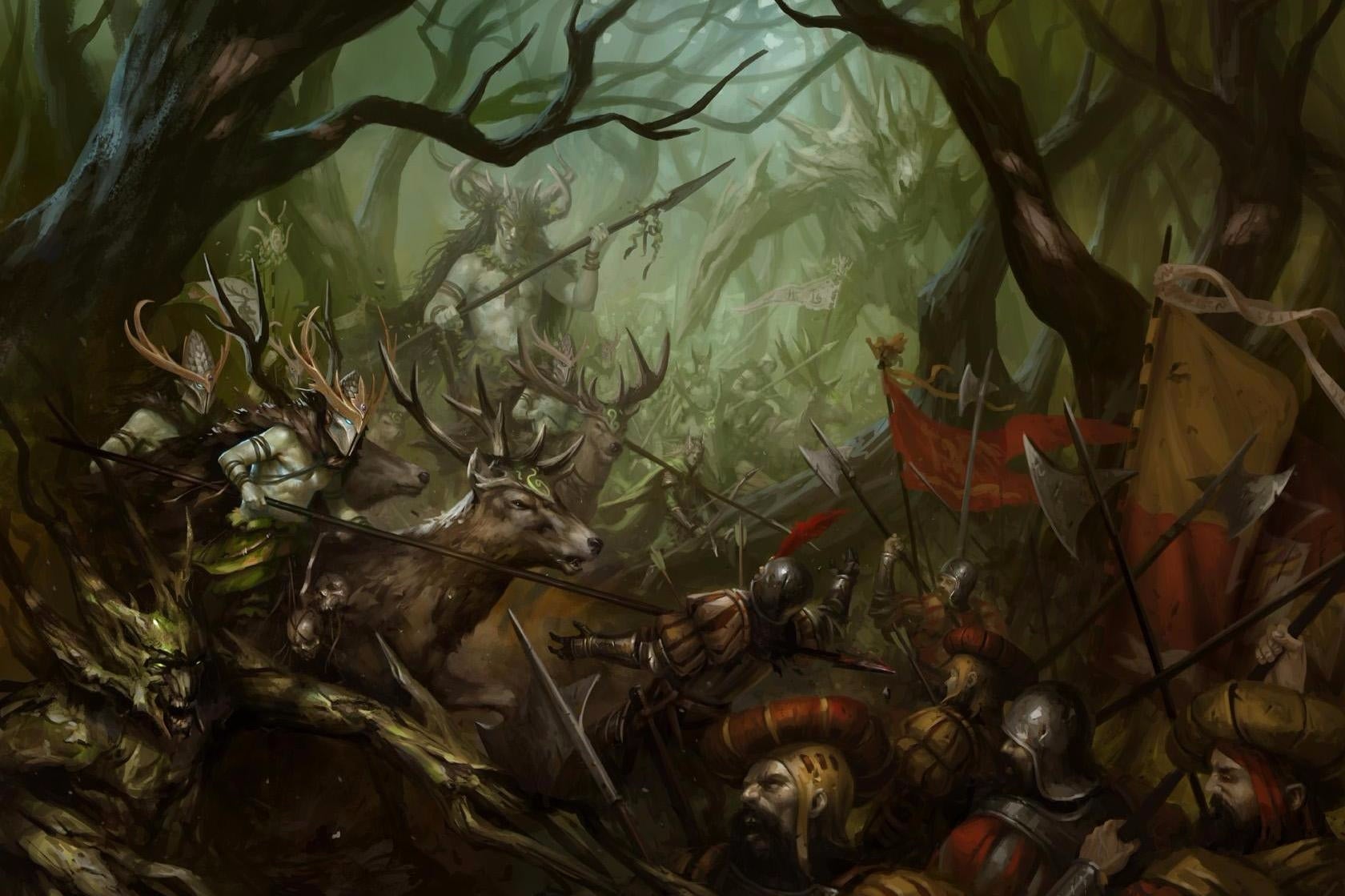 Afbeeldingen van Total War: Warhammer - Realm of the Wood Elves DLC onthuld