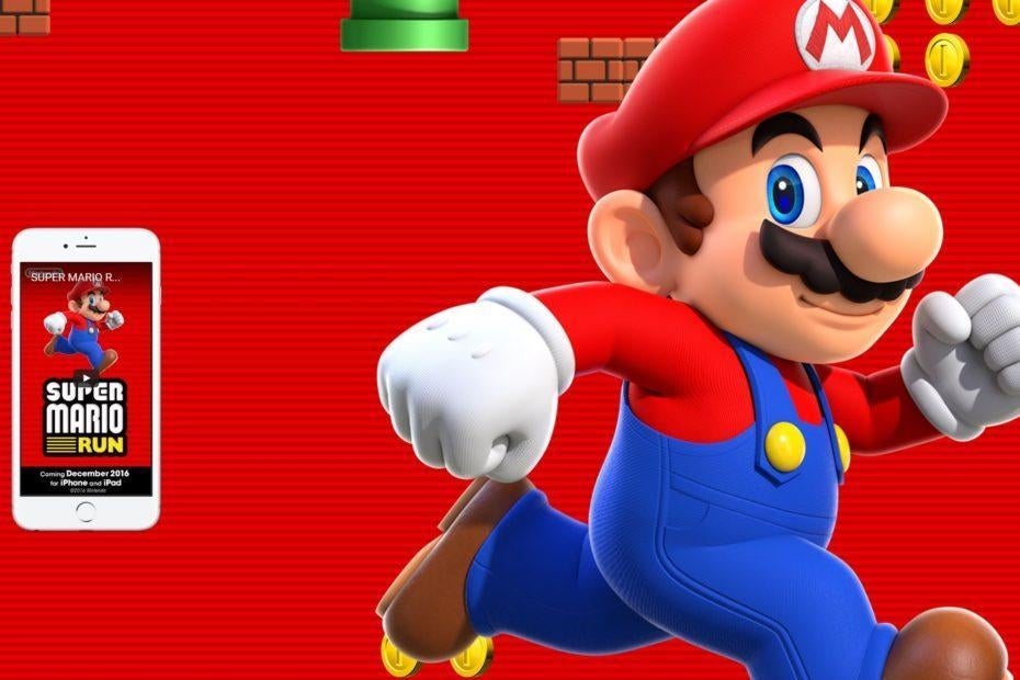 Afbeeldingen van Super Mario Run werkt alleen online