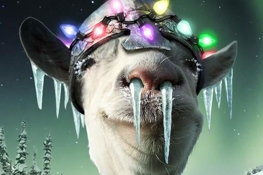 Bilder zu Kostenloser Winter-Level für den Goat MMO Simulator veröffentlicht