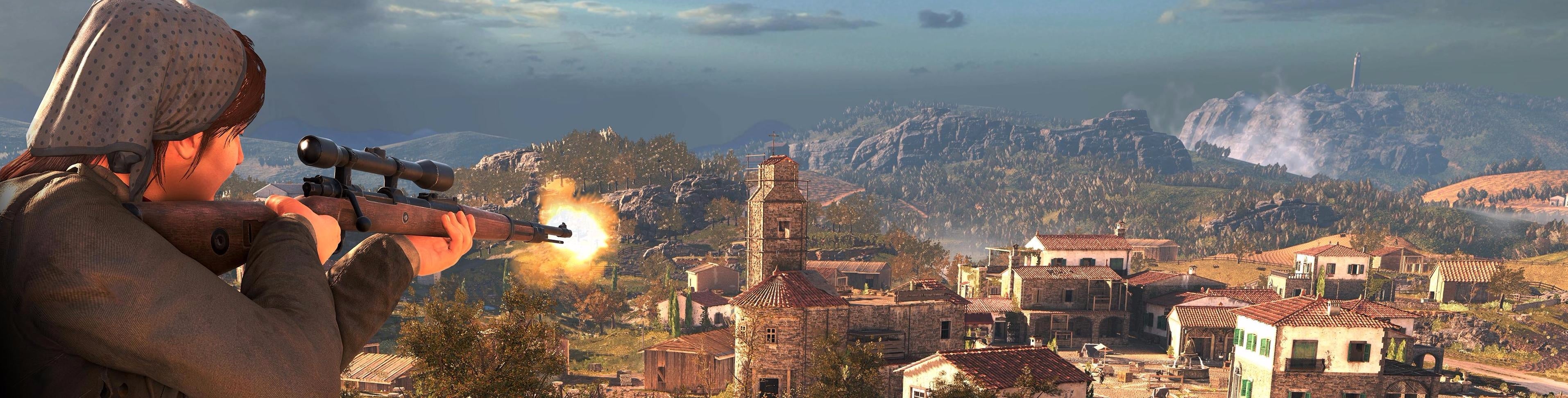 Image for 30 minutes of gameplay from Sniper Elite 4's opening level, San Celini