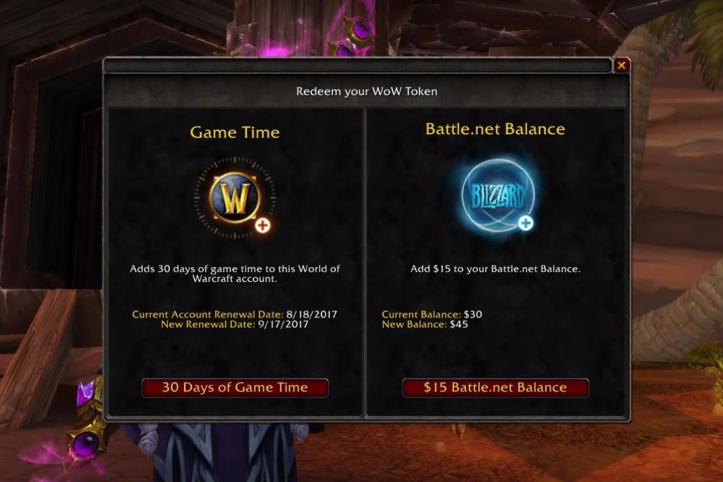 Imagen para Blizzard permite desde hoy cambiar oro en WoW por dinero de Battle.net