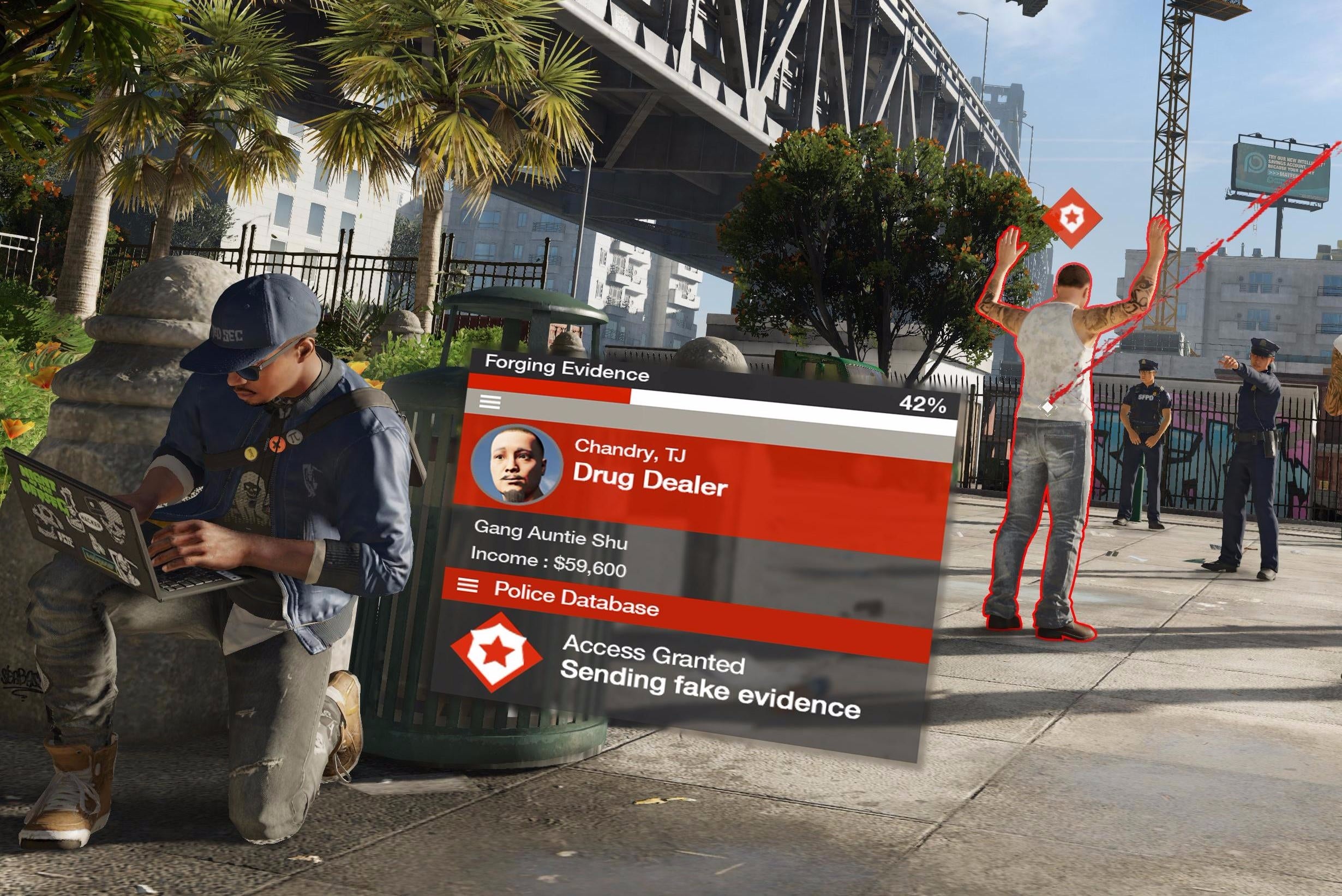 Imagem para Gameplay do novo DLC de Watch Dogs 2
