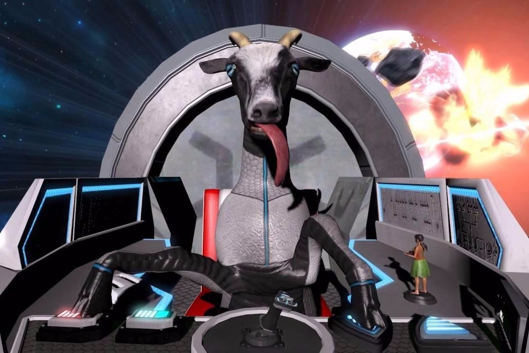 Immagine di Goat Simulator va nello spazio con il DLC Waste of Space