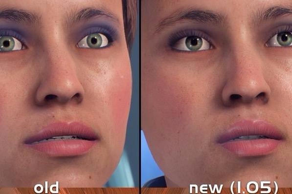 Imagen para El parche 1.05 de Mass Effect Andromeda mejora notablemente las caras