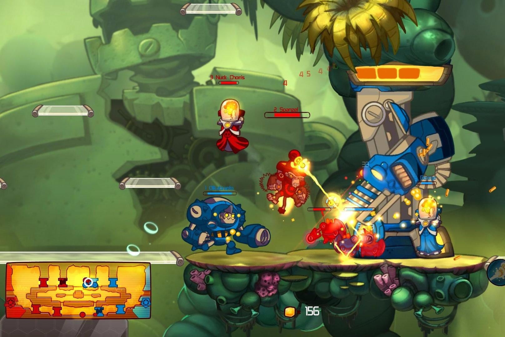 Immagine di L'action MOBA in 2D Awesomenauts diventa free-to-play!