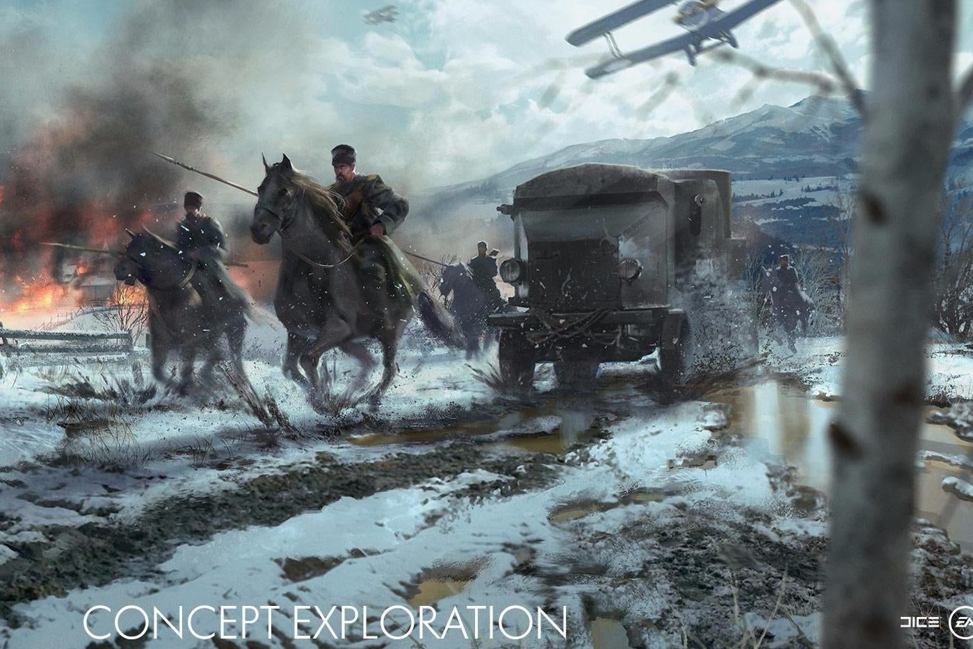 Afbeeldingen van EA deelt eerste details Battlefield 1: In the Name of the Tsar