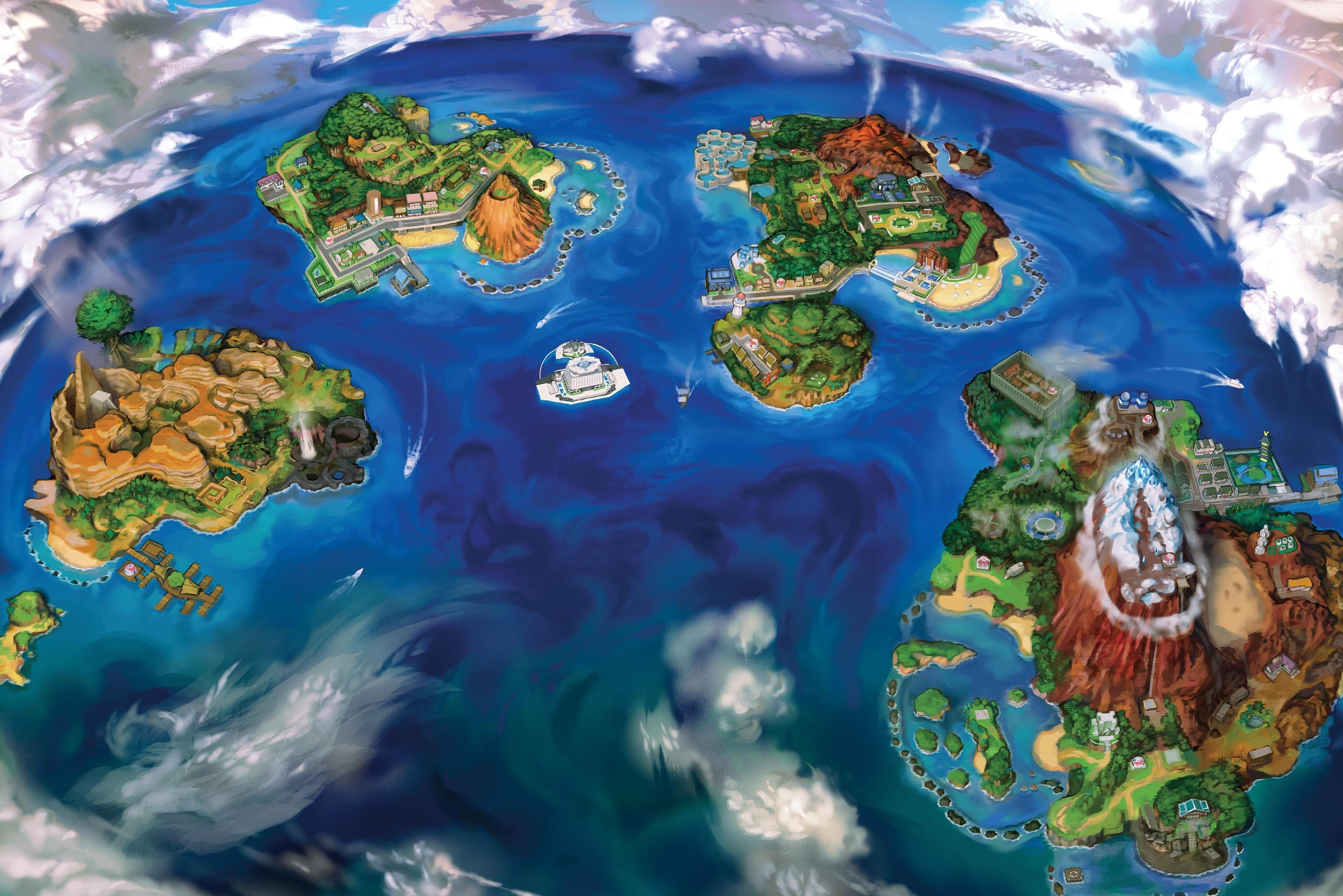 Afbeeldingen van Pokémon-game in ontwikkeling voor de Switch