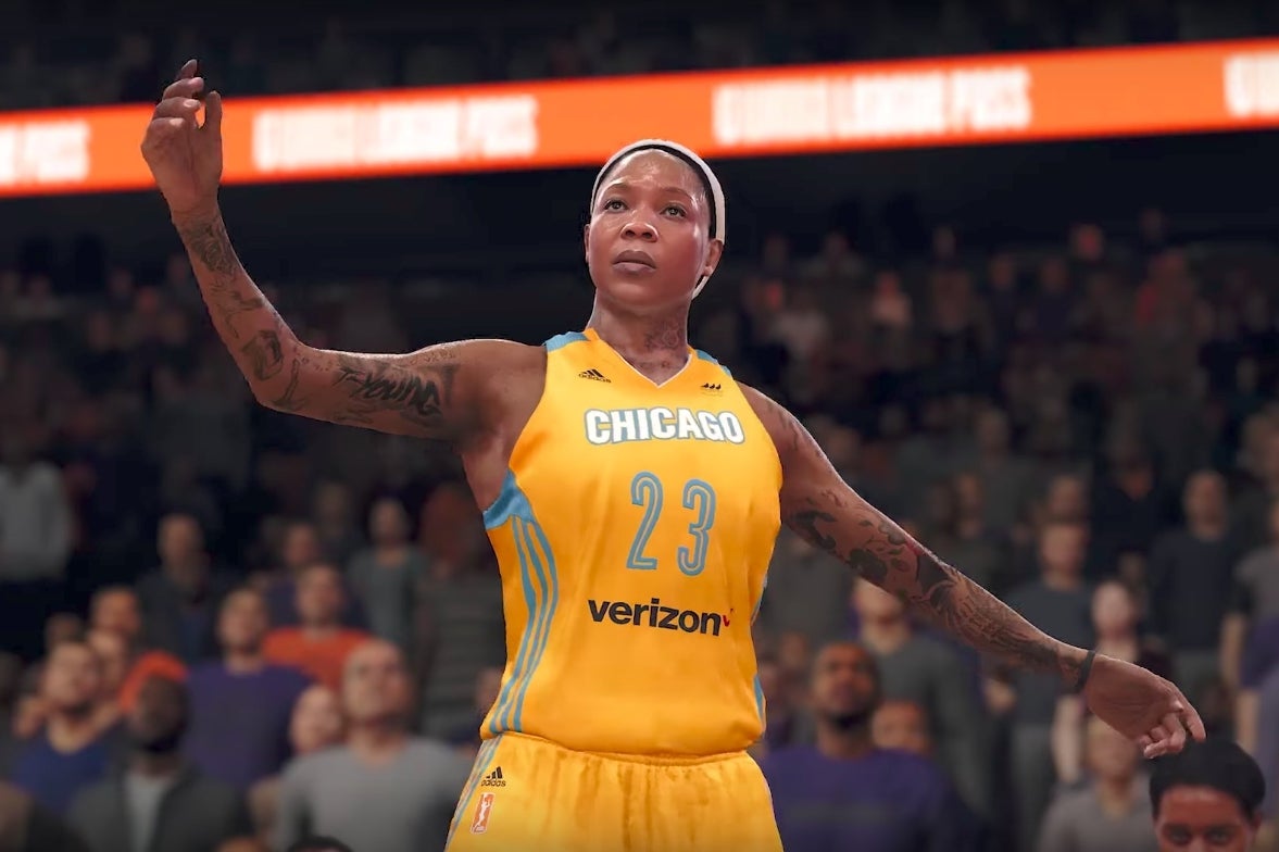 Imagen para NBA Live 18 incluirá toda la WNBA