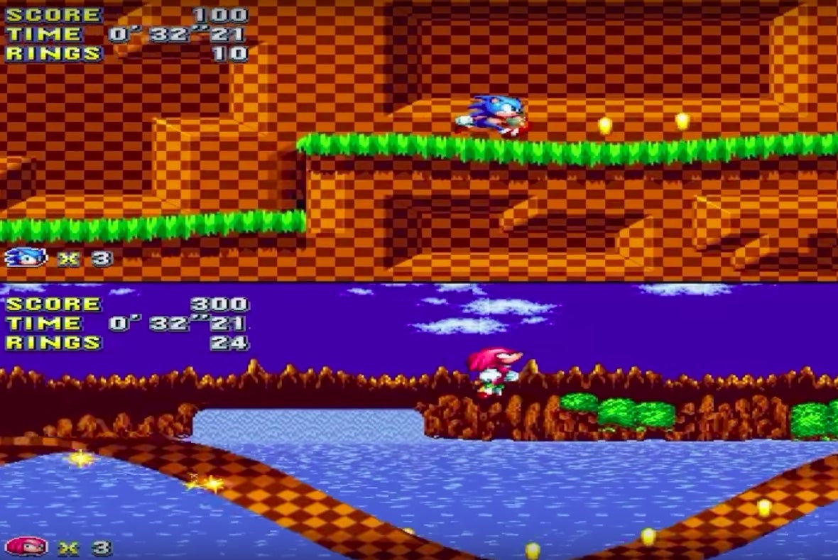 Image for Sonic Mania reveals first footage of Competition Mode