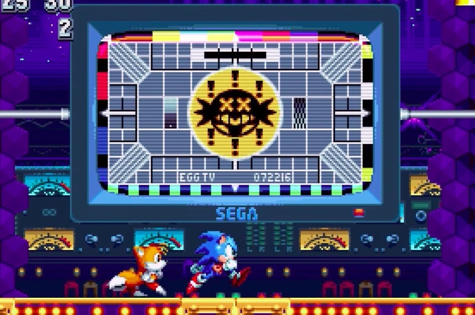 Image for Sonic Mania's most self-deprecating Easter egg